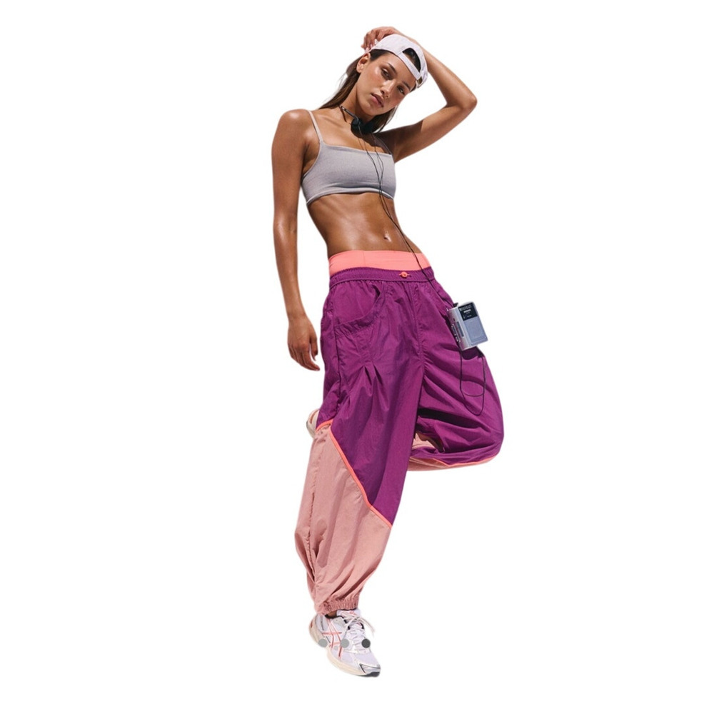NWT FP Movement Women's Free Throw Pants deep mulberry combo extra small - Picture 8 of 10